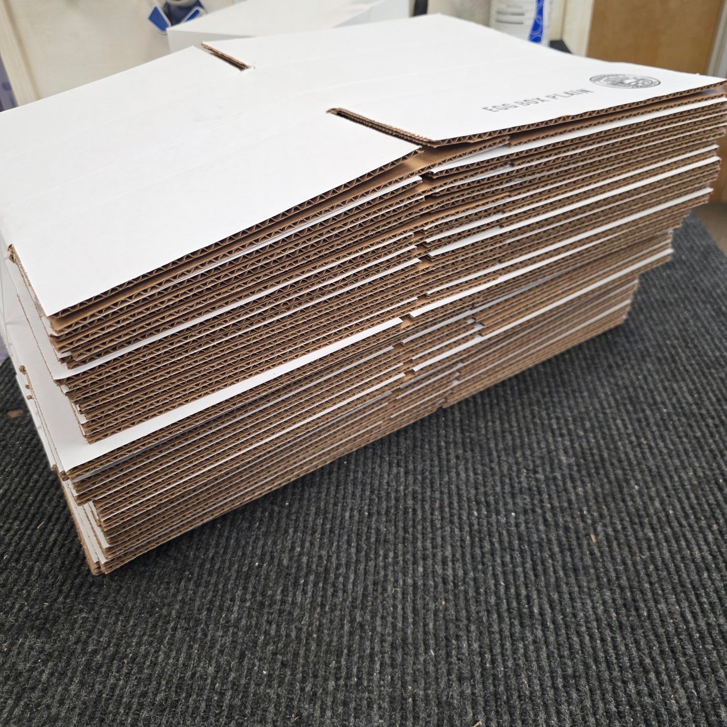 Egg Shipping Box | 25-Pack | 12" x 9" x 6"